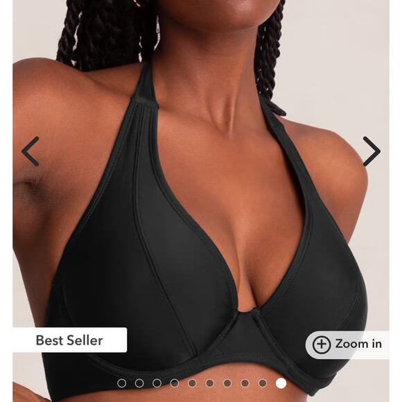 Shapermint Other - Shapermint Essentials Full Coverage Halter Bikini Top